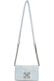 Off-White - 蓝色 Waves Jitney 0.5 单肩包
