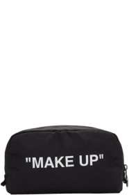 Off-White - Black & White 'Make Up' Pouch