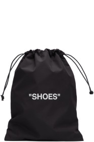 Off-White - Black & White 'Shoes' Pouch