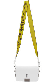 Off-White - Sac à rabat blanc Plain exclusif à SSENSE