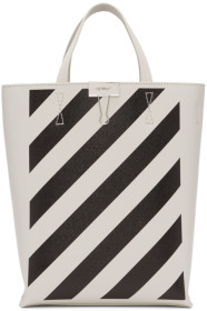 Off-White - 白色 & 黑色 Diag 托特包