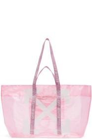 Off-White - Pink & White Arrows Tote