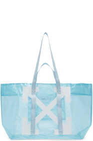 Off-White - Blue & White Arrows Tote