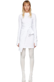 Off-White - White Mariacarla Wrap Dress
