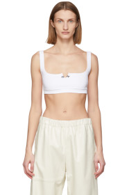 Off-White - White Rib Tank Top