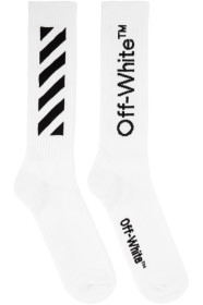 Off-White - White & Black Arrows Socks