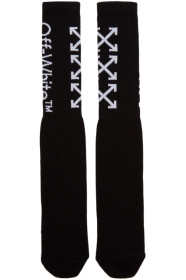 Off-White - Black & White Arrows Socks