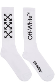 Off-White - ホワイト & ブラック アロー ソックス