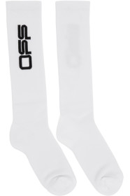 Off-White - ホワイト Wavy ロゴ ソックス