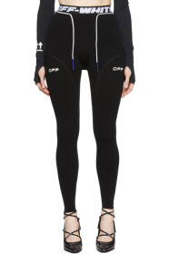Off-White - 黑色 Active 打底裤