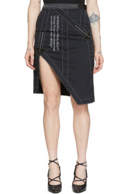 Off-White - Black Parachute Miniskirt