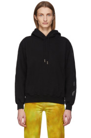Off-White - Pull à capuche noir Diag
