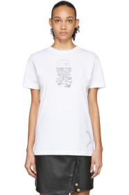 Off-White - ホワイト ドリップ アロー T シャツ