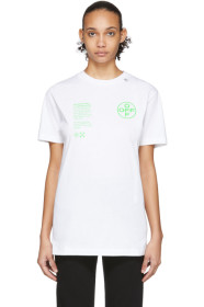 Off-White - ホワイト Arch シェイプ T シャツ