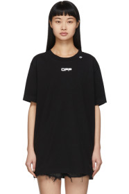 Off-White - ブラック Caravaggio アロー T シャツ