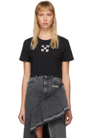 Off-White - 黑色 Spray Arrows T 恤