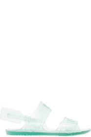 Off-White - Blue Jelly Zip-Tie Sandals