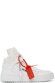 Off-White - White Canvas Off-Court 3.0 Sneakers