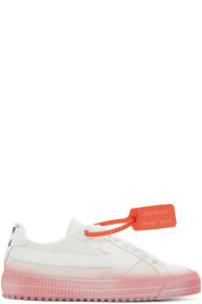 Off-White - Baskets blanches et roses Dégradé Arrows
