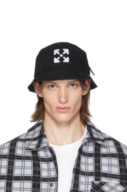 Off-White - 黑色 & 白色 Arrows 渔夫帽