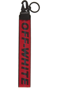 Off-White - SSENSE Exclusive Red Industrial Keychain