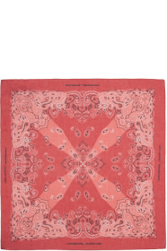 Off-White - Red Bandana Scarf