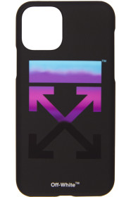Off-White - Étui pour iPhone 11 Pro noir Gradient exclusif à SSENSE