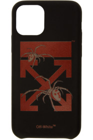 Off-White - Étui pour iPhone 11 Pro noir Arachno Arrows