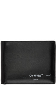 Off-White - Black Logo Bifold Wallet