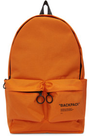 Off-White - Orange Quote Backpack
