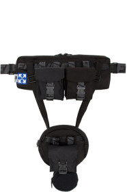Off-White - Black Combinable Fanny Pack Pouch