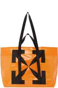Off-White - Orange Arrows Tyvek Tote