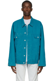 Off-White - Blue Denim Arrows Jacket