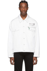 Off-White - White 'Universal Key' Jacket