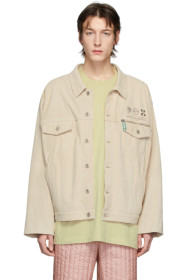 Off-White - Off-White Suede Taft Point Jacket