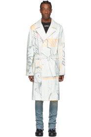 Off-White - 多色 Futura 联名风衣