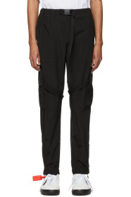 Off-White - Black Nylon Cargo Pants