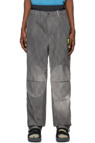 Off-White - Grey Fence Extended Chino Trousers