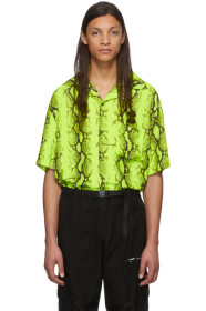 Off-White - イエロー スネーク Holiday シャツ