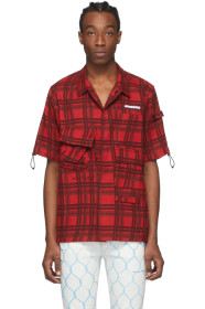 Off-White - Red Check Voyager Short Sleeve Shirt