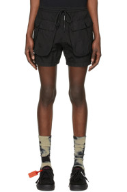 Off-White - ブラック オール ウェザー ショーツ