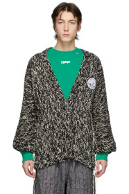 Off-White - Black & White Climb Rope Cardigan