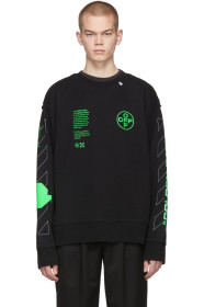 Off-White - Black Golden Ratio Sweatshirt