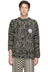 Off-White - Black & White Climb Rope Sweater