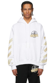 Off-White - White Tape Arrows Hoodie