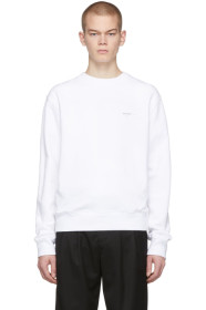 Off-White - White Logo Sweatshirt