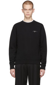 Off-White - Black Logo Sweatshirt