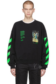 Off-White - Black Pascal Painting Sweatshirt