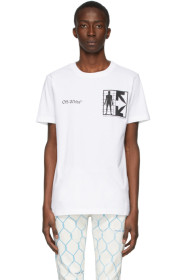 Off-White - White Half Arrows Man T-Shirt