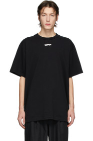 Off-White - Black Airport Tape T-Shirt